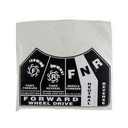LABEL-450 TILLER SHIELD
