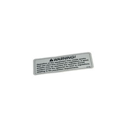 DECAL, SPARK ARRESTOR