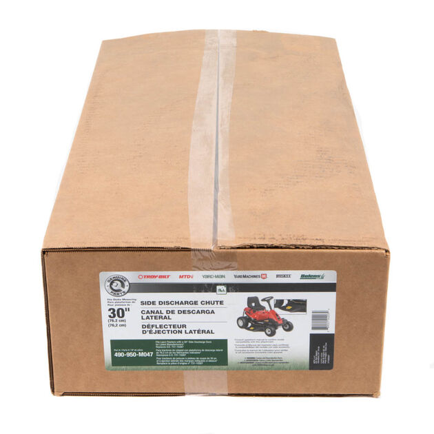 30-inch Side Discharge Chute