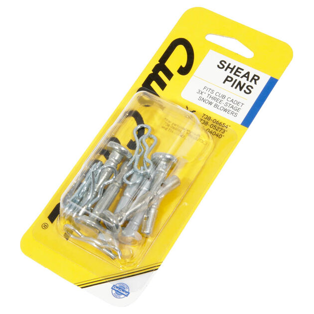 Shear Pins for Three Stage Snow Blowers