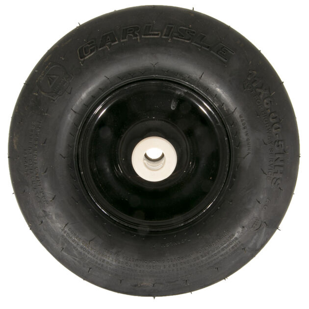 Front Air Filled Caster Wheel Assembly (Black)