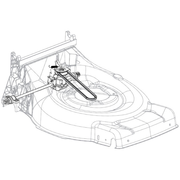 Walk-Behind Mower Drive Belt