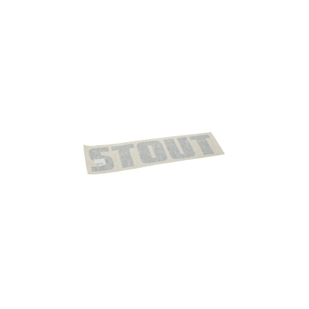 DECAL, STOUT