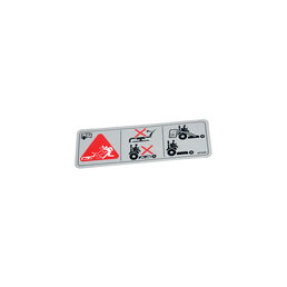 DECAL, DISCHARGE CHUTE