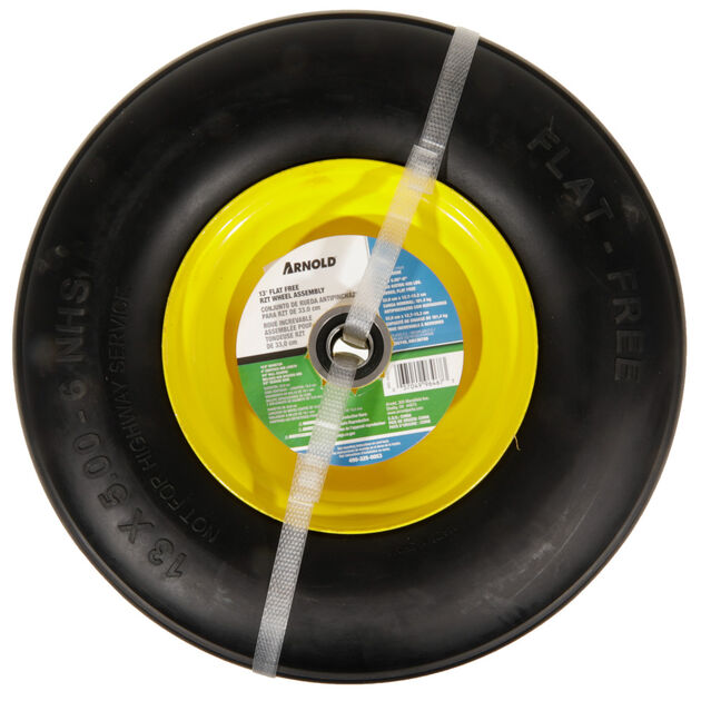 Flat Free RZT Wheel Assembly, 13 x 5 x 6