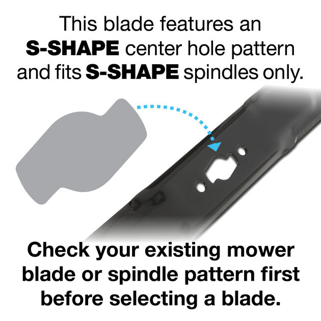 High-Lift Blade for 42-inch Cutting Decks