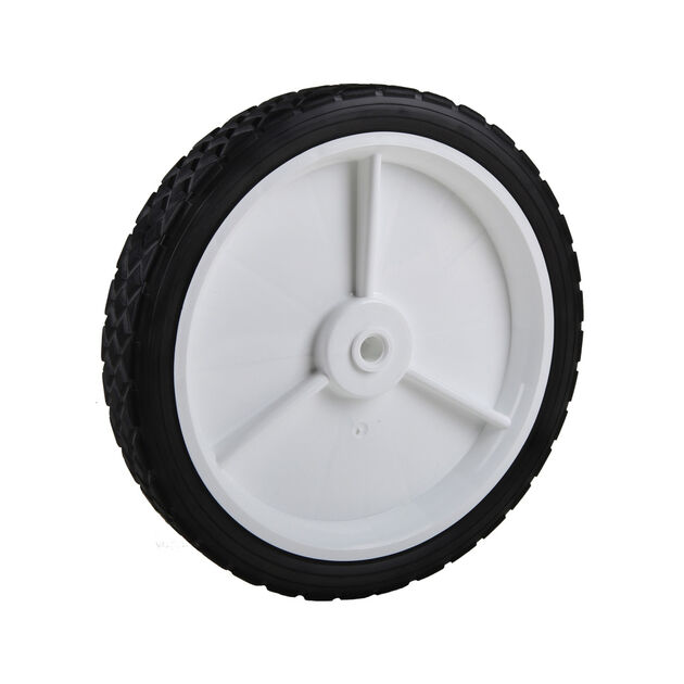 80 lbs. Load Rating. 1-1/2" Hub Length. 1/2" Nylon Bearing. Offset Hub. Diamond Tread