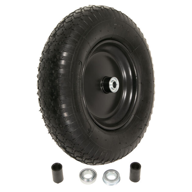 15.5 in Air-Filled Wheelbarrow and Cart Wheel
