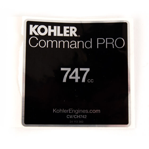 HDAC 747CC/CV-CH742 DECAL    N