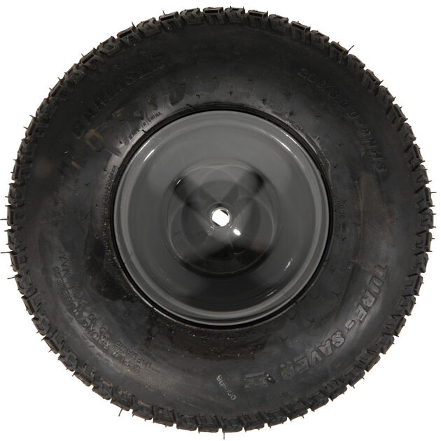 20" x 8" Riding Mower Rear Wheel Assembly (Grey Rim)