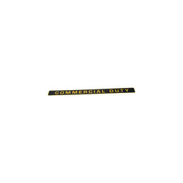 DECAL, COMMERCIAL DUTY