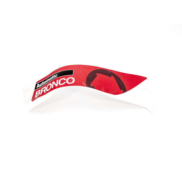 LABEL-RIDER HOOD BRONCO LH