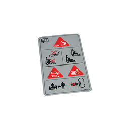 DECAL, DANGER / CHUTE