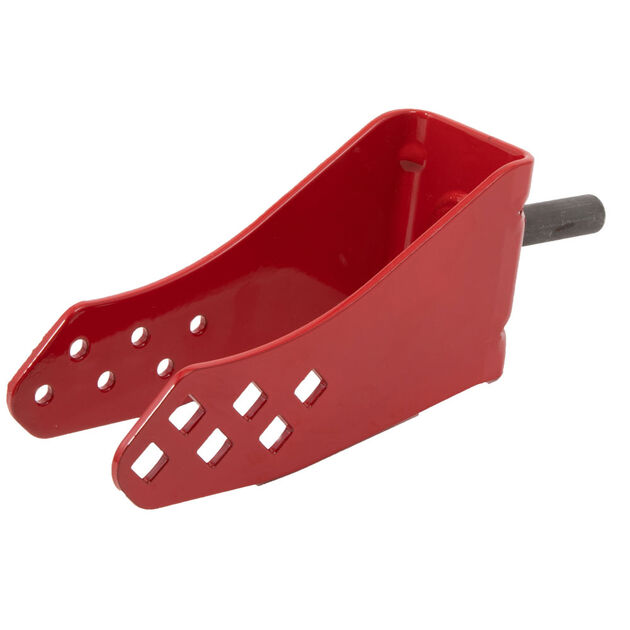 Caster Bracket (LH) Red