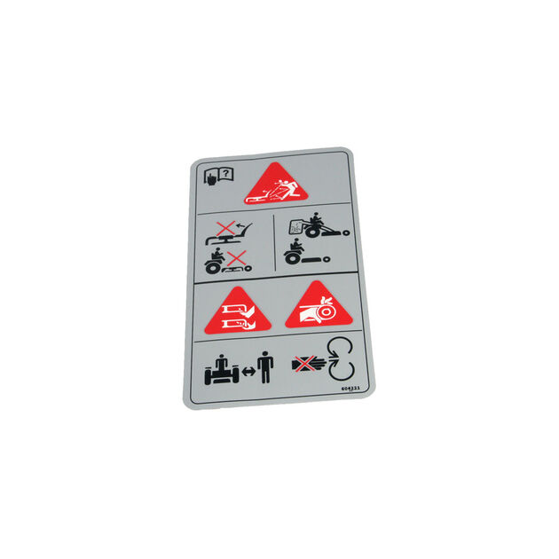 DECAL, DANGER / CHUTE