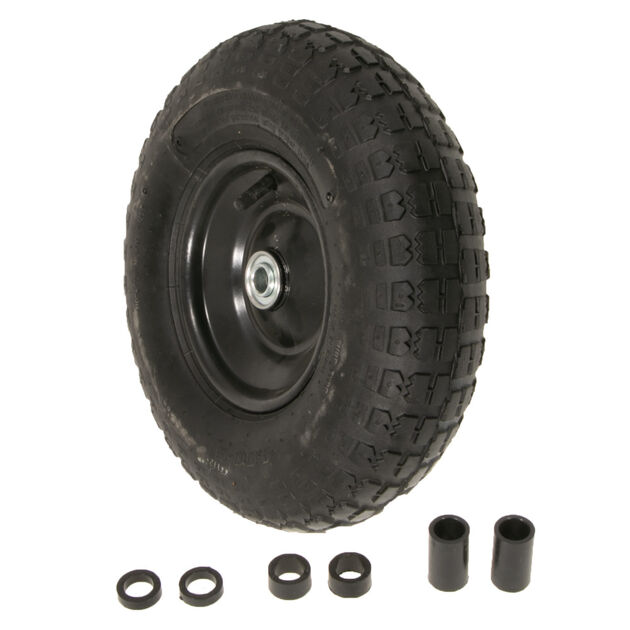 13&rdquo; Universal Air Filled Wheelbarrow/Cart Wheel with Tire Sealant