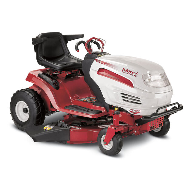White Outdoor Riding Lawn Mower Model 13AT626G190