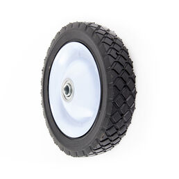 55 lbs. Load Rating. 1-3/8" Hub Length. 1/2" Ball Bearing. Offset Hub. Diamond Tread.