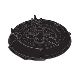 30" Deck Shell (Powder Black)