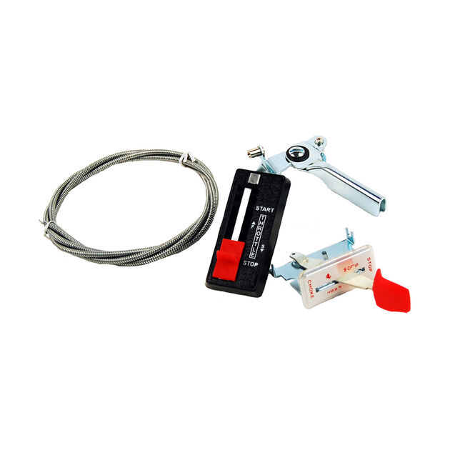 For or Adapts to Most Walk-Behind Mowers. Contains Three Handles.