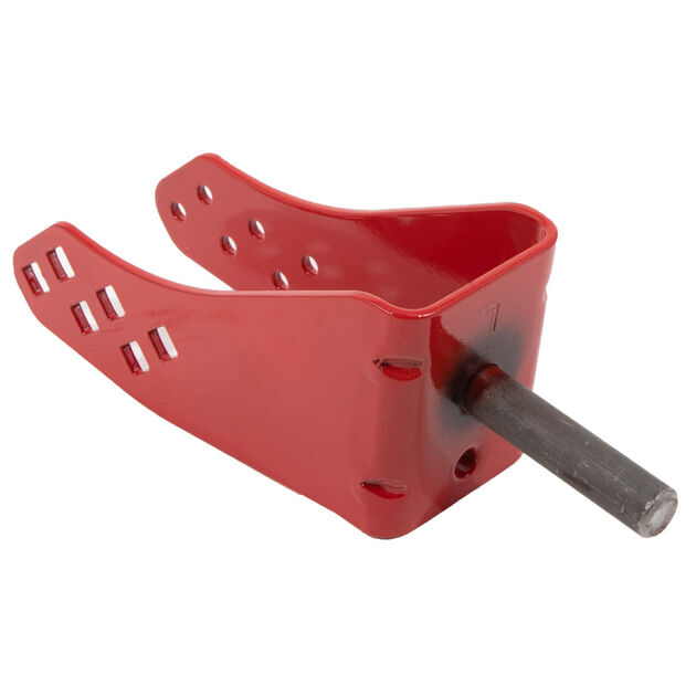 Caster Bracket (LH) Red