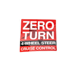 LBL-4 WHL STEER  ZERO TURN  T-