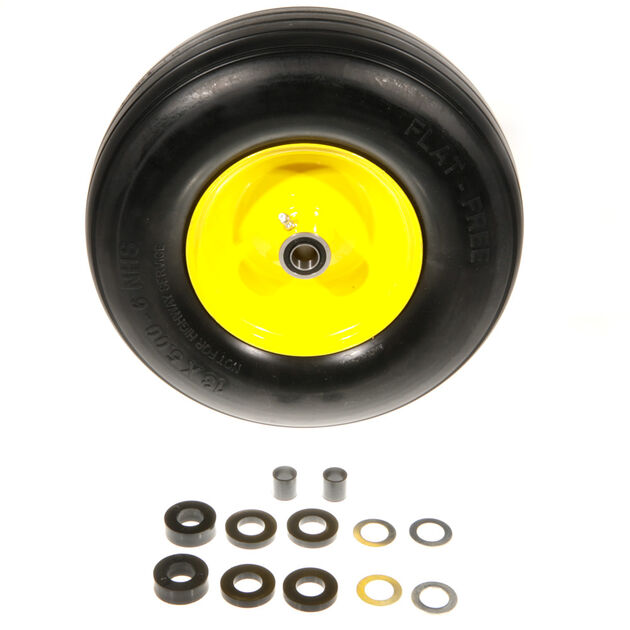 Flat Free RZT Wheel Assembly, 13 x 5 x 6
