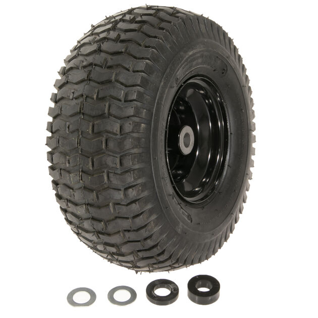 15X6-6 Tire Science Front Wheel Assembly