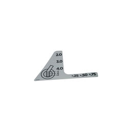 DECAL, CUT HEIGHT