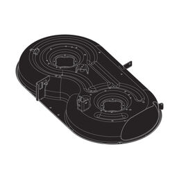 42"DECK ASSEMBLY (POWDER BLACK)