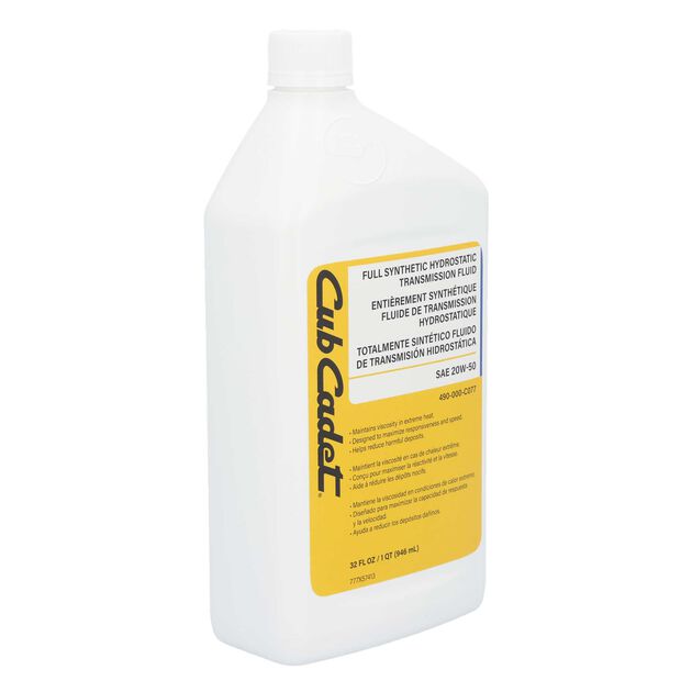 20W-50 Full Synthetic Hydrostatic Transmission Fluid - 1 Quart