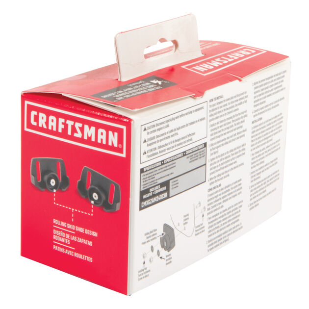 Pair of Rolling Skid Shoes (Non-Abrasive)