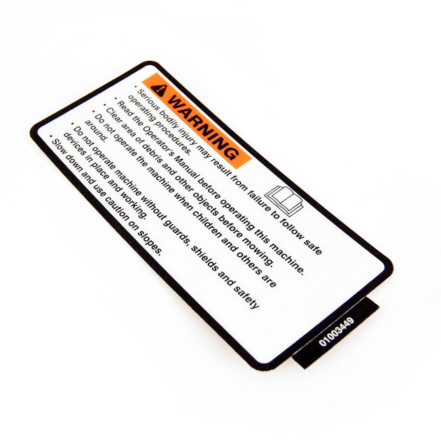 LABEL-RH CONSOLE    TNK/ZT/MMN