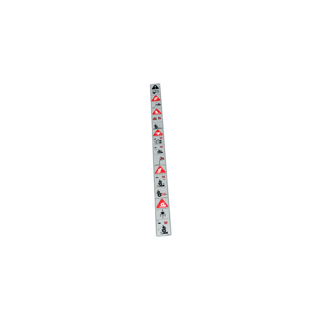 DECAL, SAFE OPERATE-GRAY