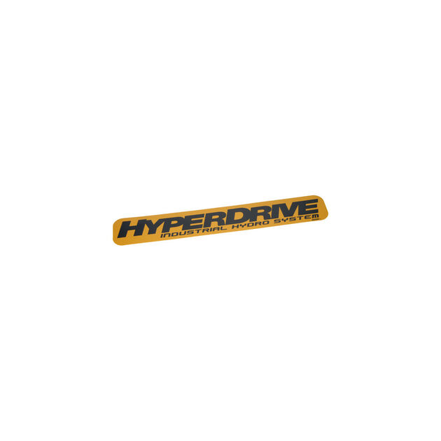 DECAL, HYPERDRIVE