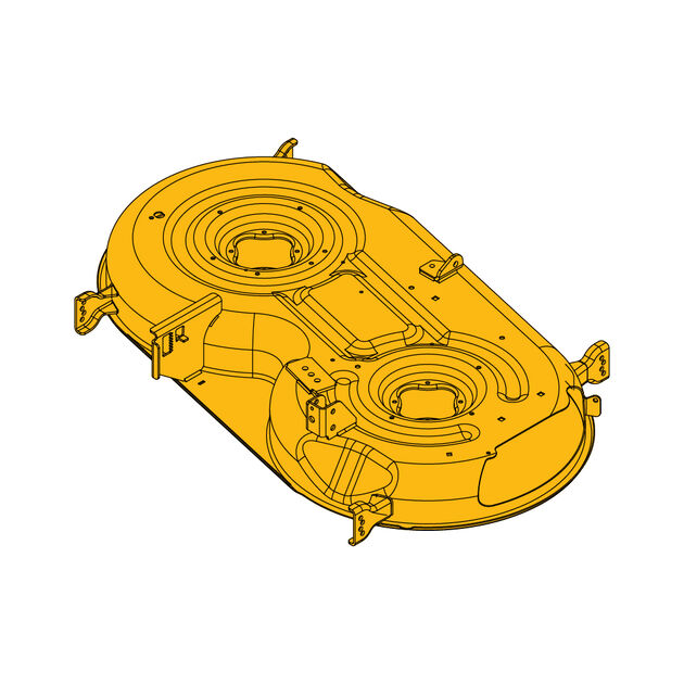 46" Deck Shell (Cub Cadet Yellow)