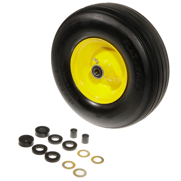 Flat Free RZT Wheel Assembly, 13 x 5 x 6