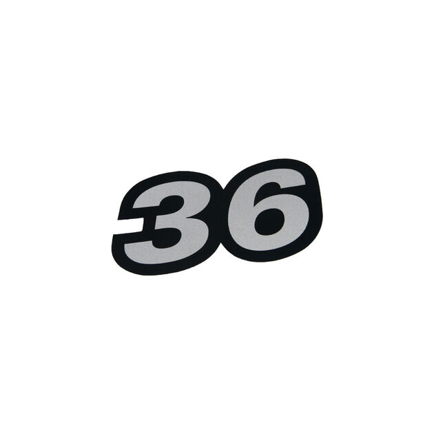 DECAL, 36" DECK ID