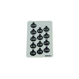 DECAL, DECK HEIGHT