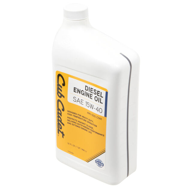 SAE 15W-40 Diesel Engine Oil - 32 oz