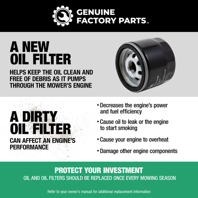 Replacement Oil Filter for Kawasaki FX Series Engines