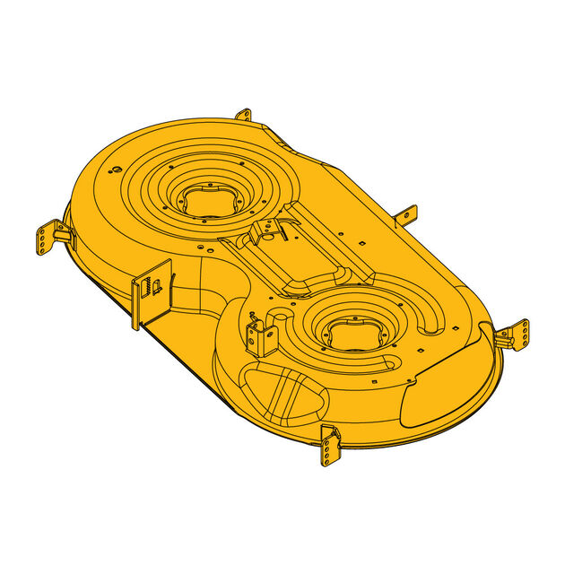 46" Deck Shell (Cub Cadet Yellow)