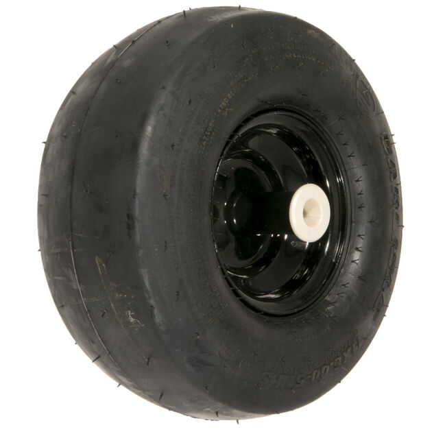Front Air Filled Caster Wheel Assembly (Black)