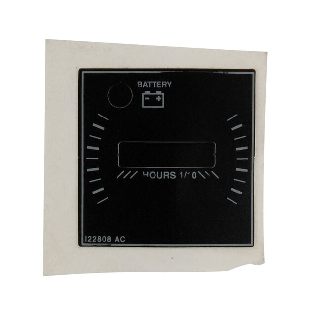 LABEL-HOUR METER 33