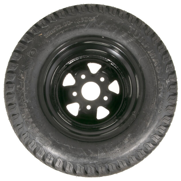 Wheel Assembly (22X12-12) (Turf Master) (Powder Black)
