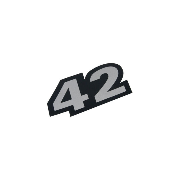 DECAL, 42" DECK ID