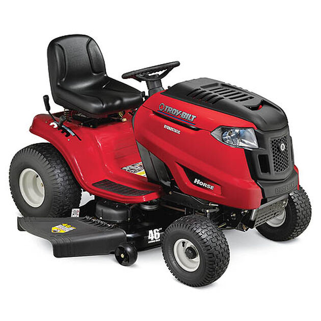 Horse  Troy-Bilt Riding Lawn Mower 