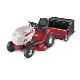 White Outdoor Riding Lawn Mower Model 13BT616H190