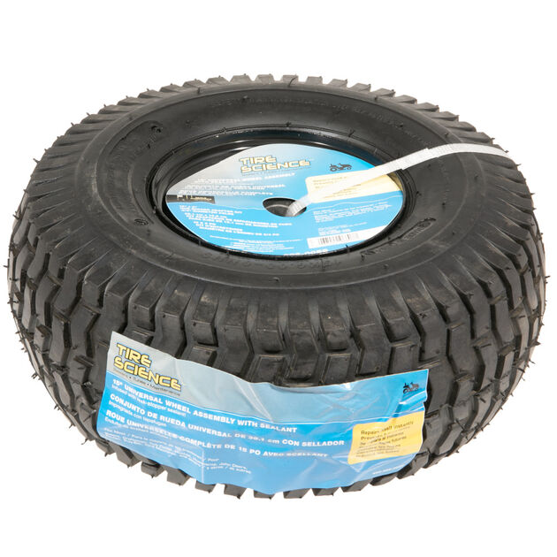 15X6-6 Tire Science Front Wheel Assembly