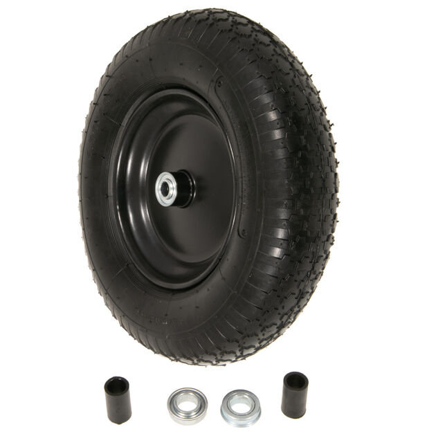 15.5 in Air-Filled Wheelbarrow and Cart Wheel